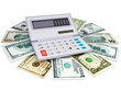 electronic calculator and cashes