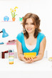 beautiful woman in the kitchen beautiful woman in the kitchen