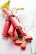 fresh rhubarb