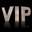 3D Wort gold VIP