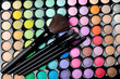 Multi colored make-up
