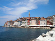 Rovinj old town in Croatia