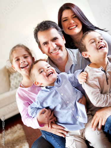 Foto: Family having fun Family having fun