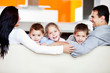 Family at home