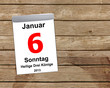 Kalender Holz - 06.01.2013