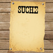 Illustration: Plakat - SUCHE Plakat - SUCHE