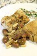 coniglio alla ligure con olive e pinoli