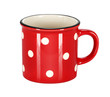 polka dot mug