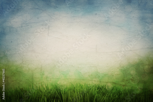 Illustration: Grunge landscape Grunge landscape