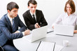 Young business people