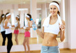 Foto: Woman in sport wear doing sport in gym Woman in sport wear doing sport in gym