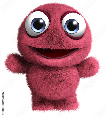Illustration: cute furry toy cute furry toy