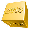 3D Goldwürfel - 2012 - 2013