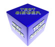 3D Blauwuerfel - TESTSIEGER