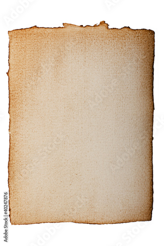 Photo: altes vergilbtes Papier altes vergilbtes Papier