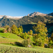 Scenic view from Maenlichen in autumn
