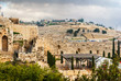 Mount of Olives in the Jerusalem