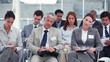 Video: Business people taking notes Business people taking notes