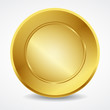 Empty golden seal