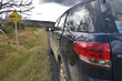 Road with car
