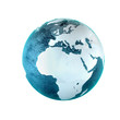 Model of Earth. Conceptual symbol of the Earth.