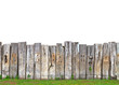 old wooden fence