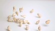 Cashew being spread in super slow motion