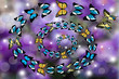 Butterflies swirling