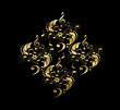 motif musique or