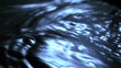 Water moving in super slow motion