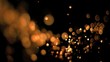 Bright points flowing in super slow motion