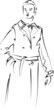 Man in coat