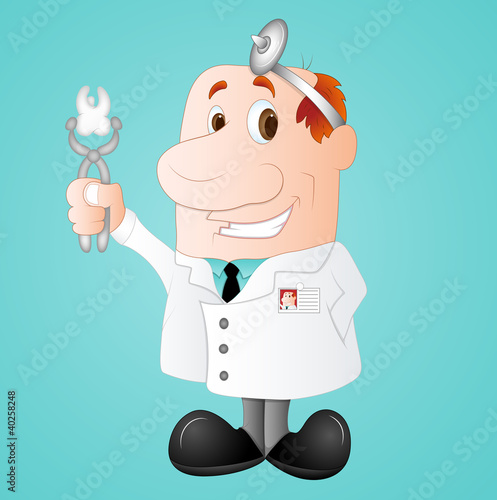Vektor: Dentist Dentist