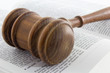 Gavel On a Legal Text Gavel On a Legal Text