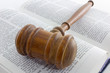 Gavel On a Legal Text Gavel On a Legal Text