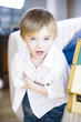 Boy looking, portrait