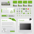 Vector website elements - Elementi per siti web - Verde
