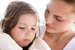 Mother with daughter