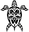 Vector: tribal tattoo turtle tribal tattoo turtle