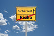 Sicherheit geht vor