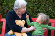 grandma and grandchild grandma and grandchild