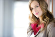 Businesswoman smiling, portrait