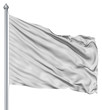 White blank flag