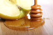 Honey and apple Honey and apple