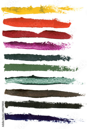 Photo: Watercolor banners Watercolor banners