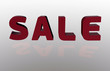 Illustration: Sale 3d text Sale 3d text