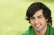 Foto : Young man smiling, portrait Young man smiling, portrait