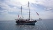 Video: Old sailing ship pirate Old sailing ship pirate