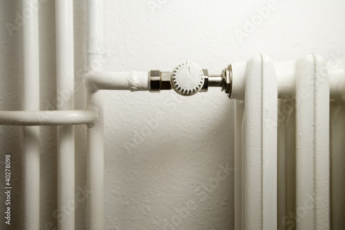 Foto: Thermostat an Heizung Thermostat an Heizung