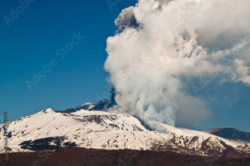 Photo: etna eruption etna eruption